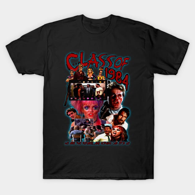 Class Of 1984. Vintage Cult Classic. (Version 2) T-Shirt by The Dark Vestiary